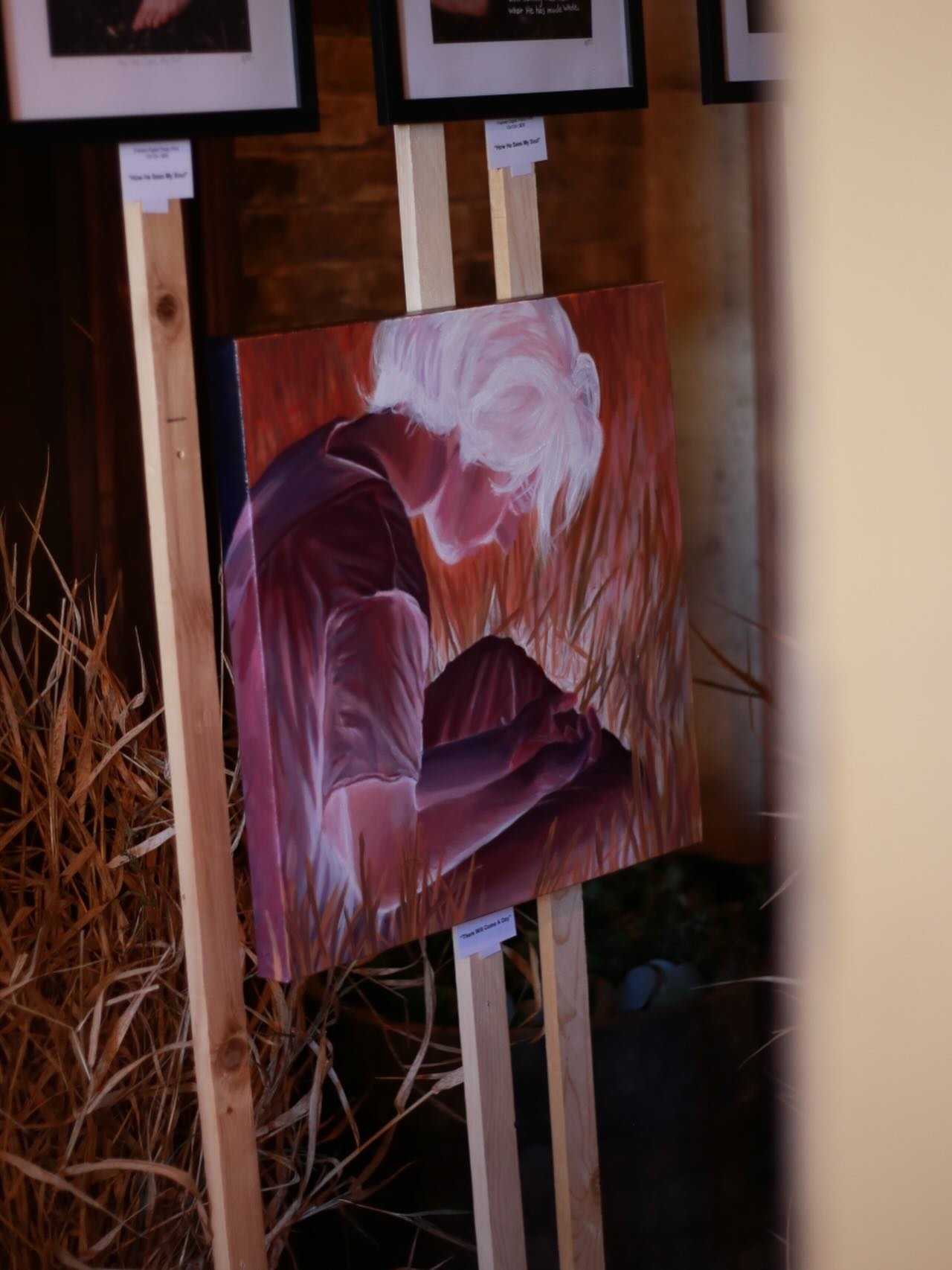 &ldquo;There Will Come A Day&rdquo; 
20x20in Acrylic on Canvas 
$520 *Available for Purchase 

All throughout scripture I see a similar theme. I called in my distress, and He Answered. There will come a day, that is most certain. 

I had originally i