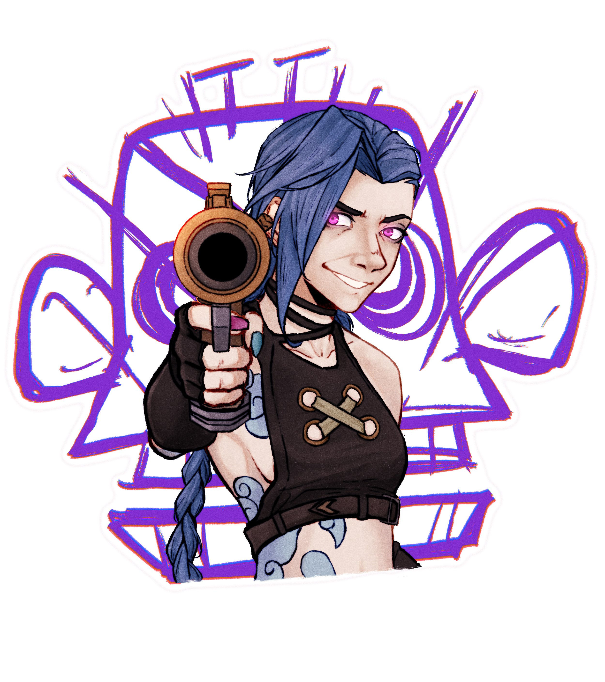 Jinx Keychain