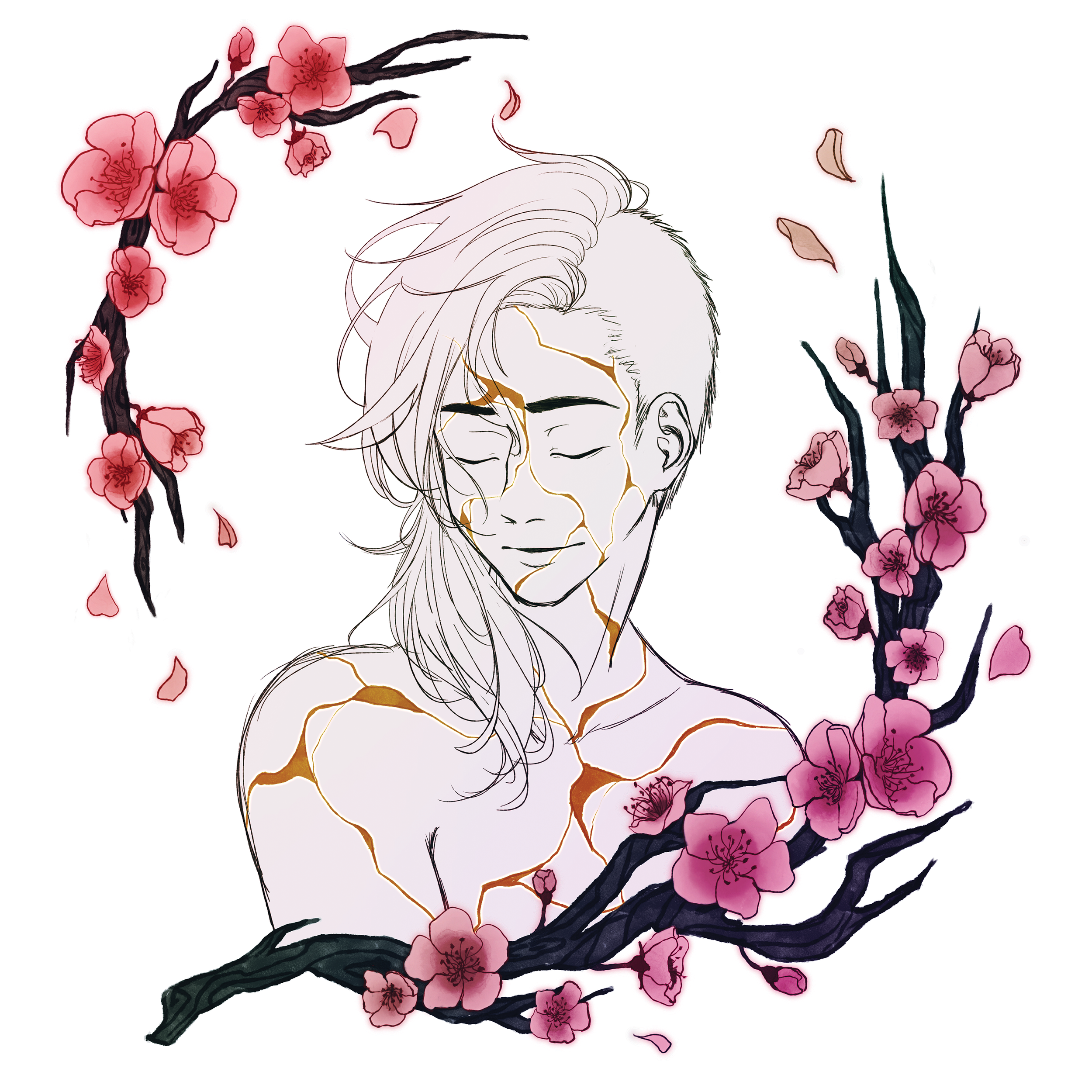 Kintsugi Sticker