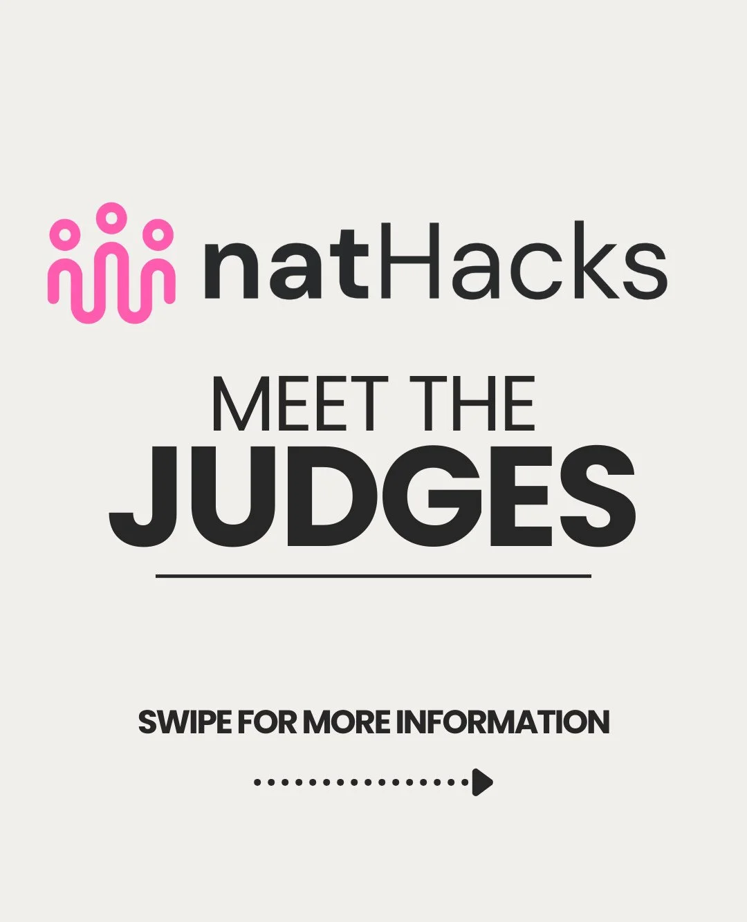 Behind every great hack is a panel of brilliant minds ⚖️💭⁠
⁠
Meet the natHacks 2025 Judges 👩&zwj;⚖️👨&zwj;⚖️ &mdash; experts from across disciplines who&rsquo;ll be assessing impact, feasibility, and innovation.⁠
⁠
#natHacks2025 #HackathonJudges #I