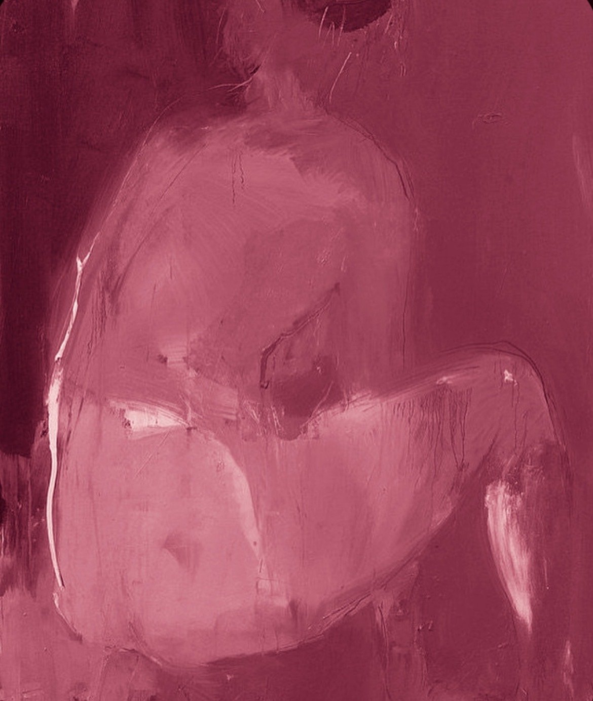 'Pink sheets'
Mixed media on parchment
18 x 24cm 