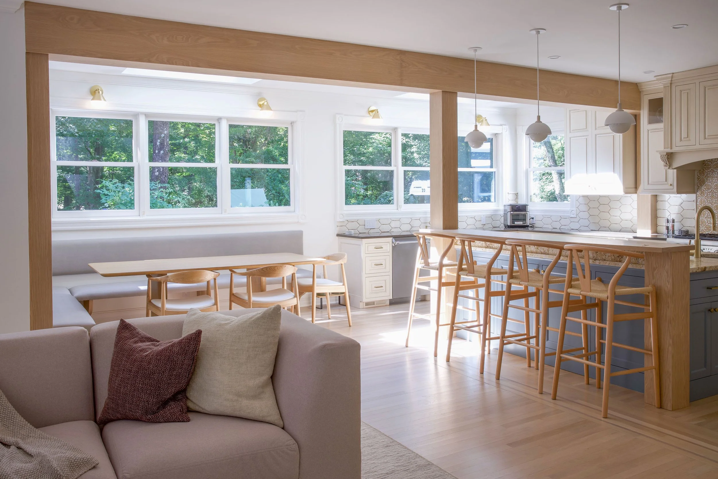 Contemporary Colonial Farmhouse - Weston, CT