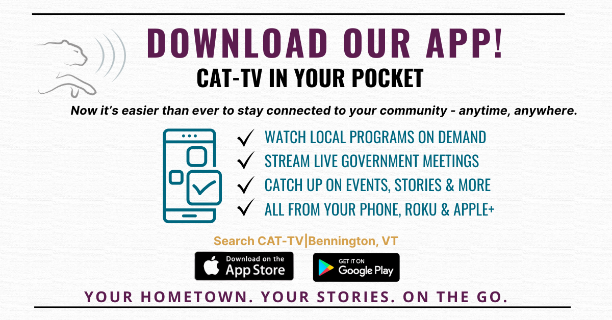 Did you know you can watch CAT-TV right from your phone or tablet?