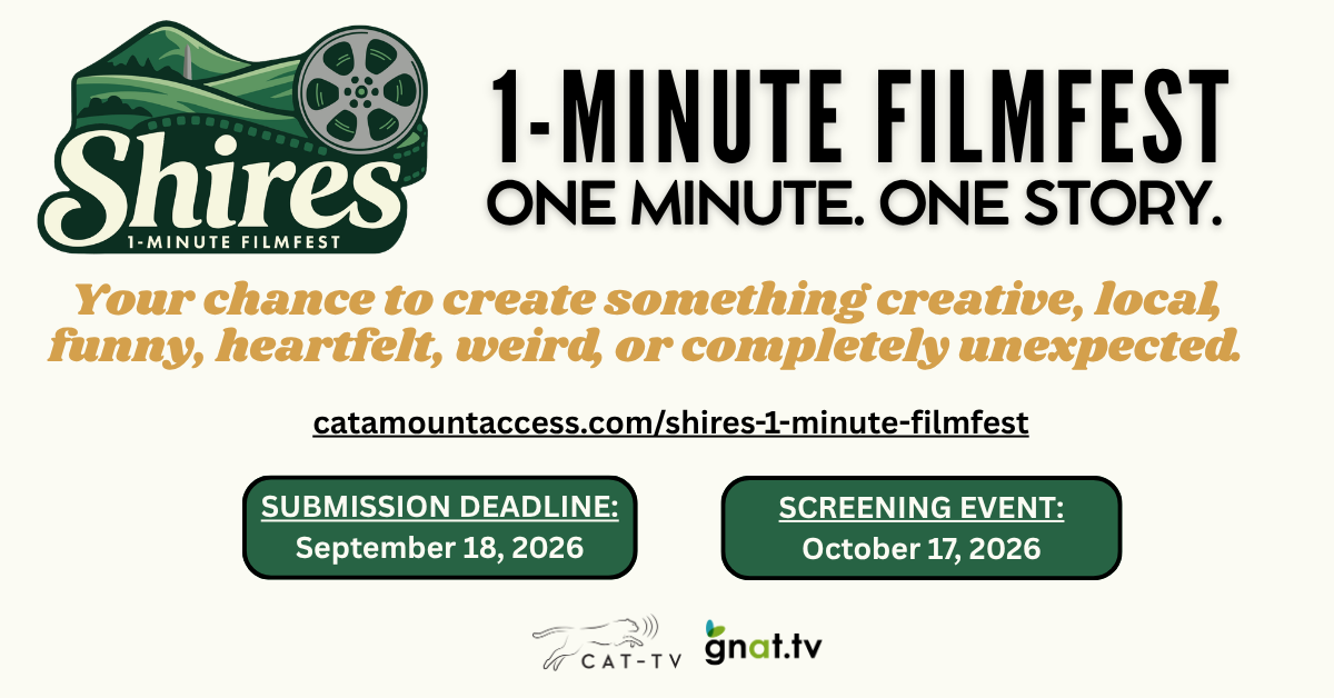 The Shires 1-Minute Film Festival is back!