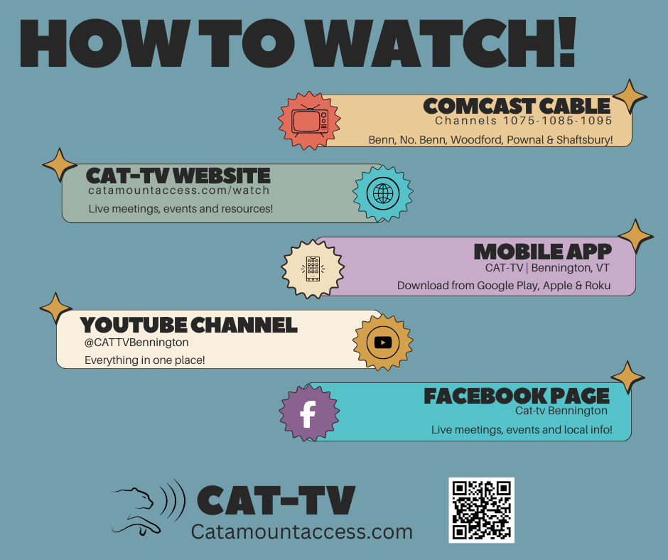 Did you know there’s lots of ways to watch CAT-TV?&nbsp;