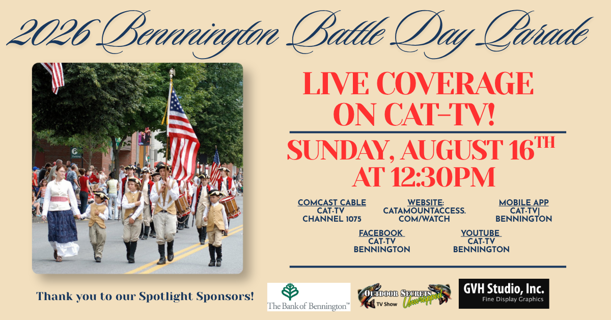 The Bennington Battle Day Parade is this Sunday!