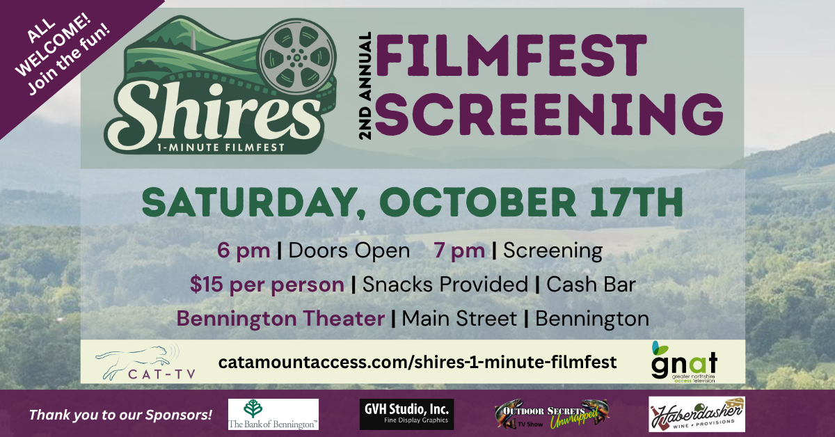 The Shires 1 Minute Film Fest is back!