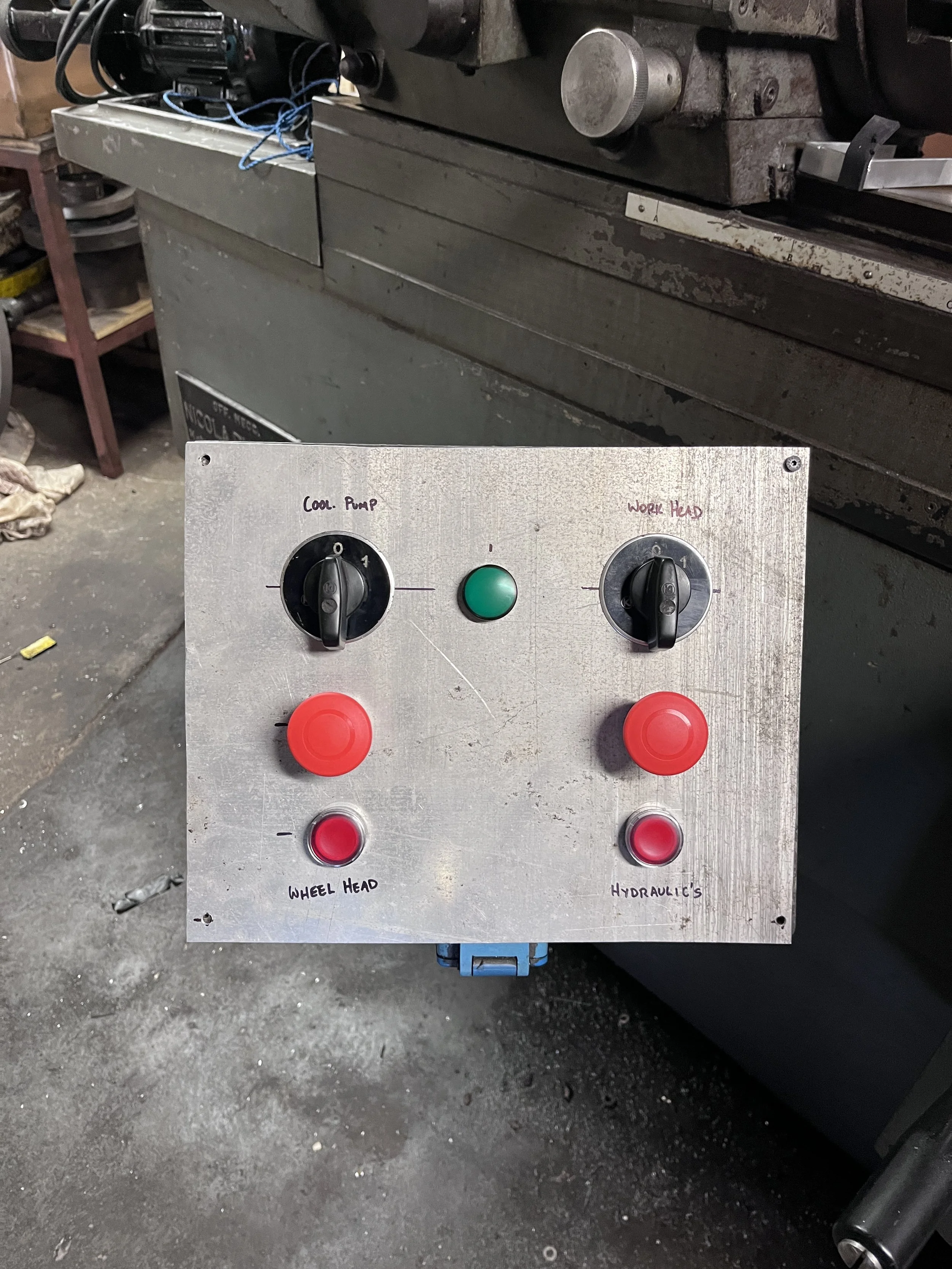 Customer Quick Control Panel of Surface Machine