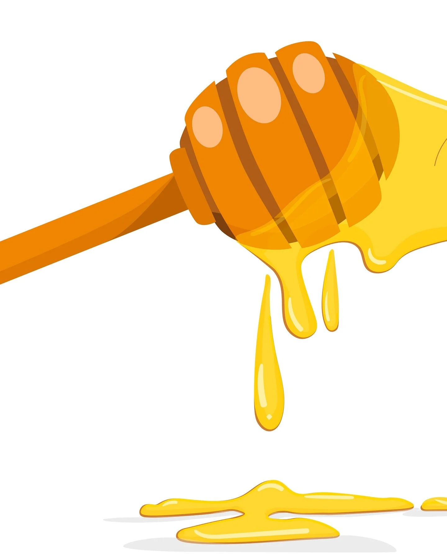 Se&ntilde;or Honey 🍯 Let the gooey loose!
Nothing like a nice spoonful of honey to start the day&hellip;sweets as!
For my Gooey month&hellip;
Illustration made with @adobe Illustrator&hellip;.part of the series for #12monthsofflavor and @theydrawand
