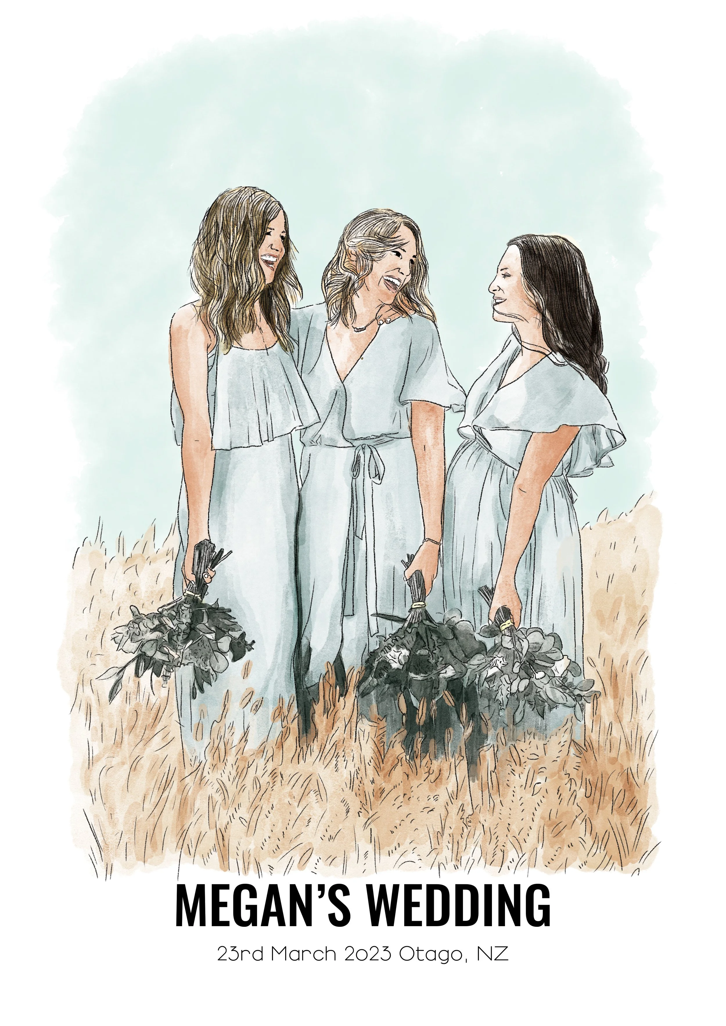 People Watercolour Illustrations
