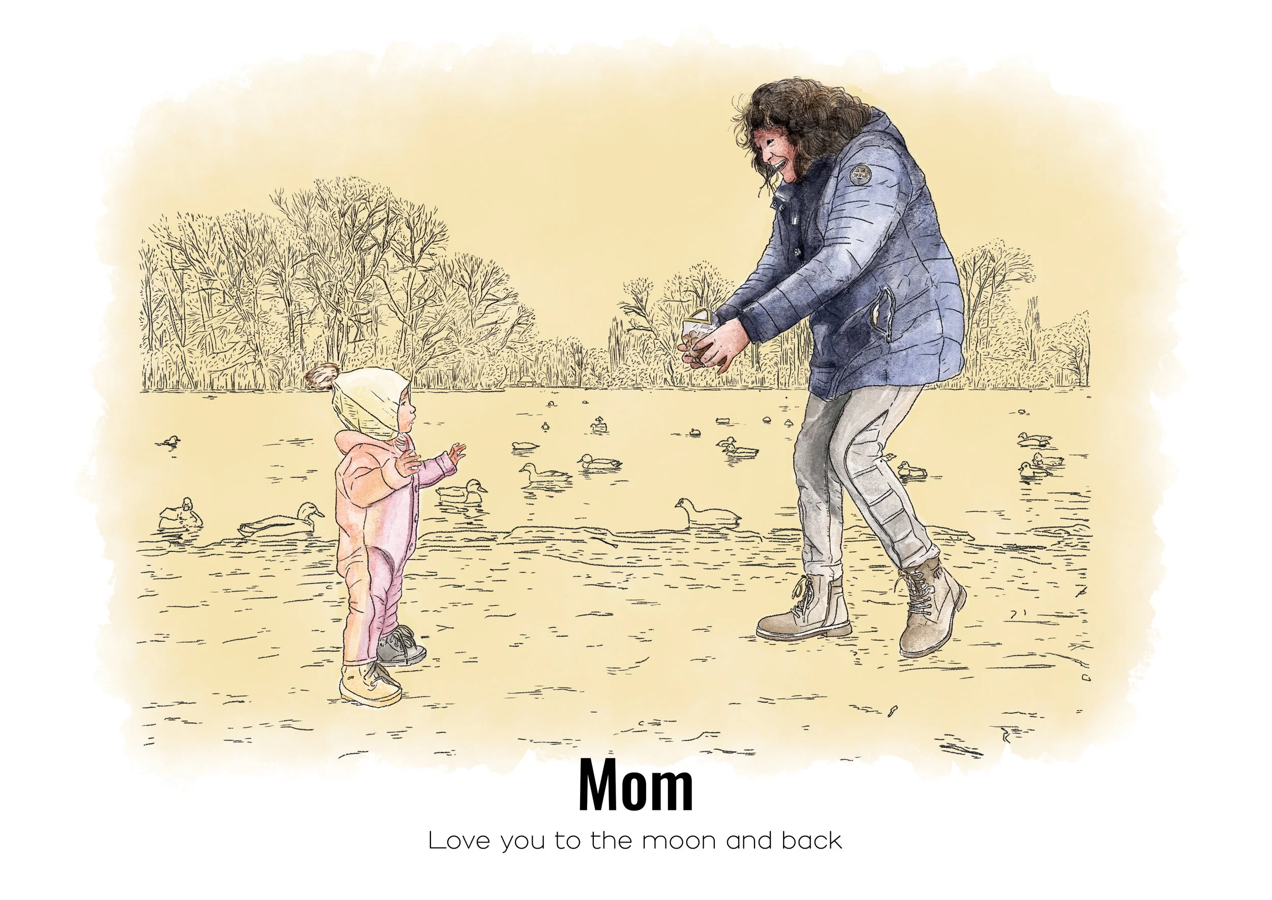 People Watercolour Illustrations