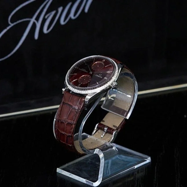 Omega De Ville Trésor 40mm Diamond Bezel Co-Axial Master Chronometer Watch #435.18.40.22.11.001 Full Set