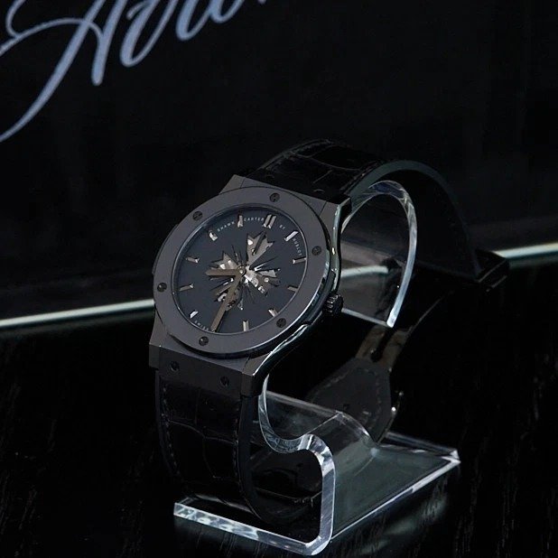 Hublot Classic Fusion Ultra-Thin Shawn Carter Ceramic Titanium 45mm Men's Watch | 515.CM.1040.LR.SHC13 | Limited Edition