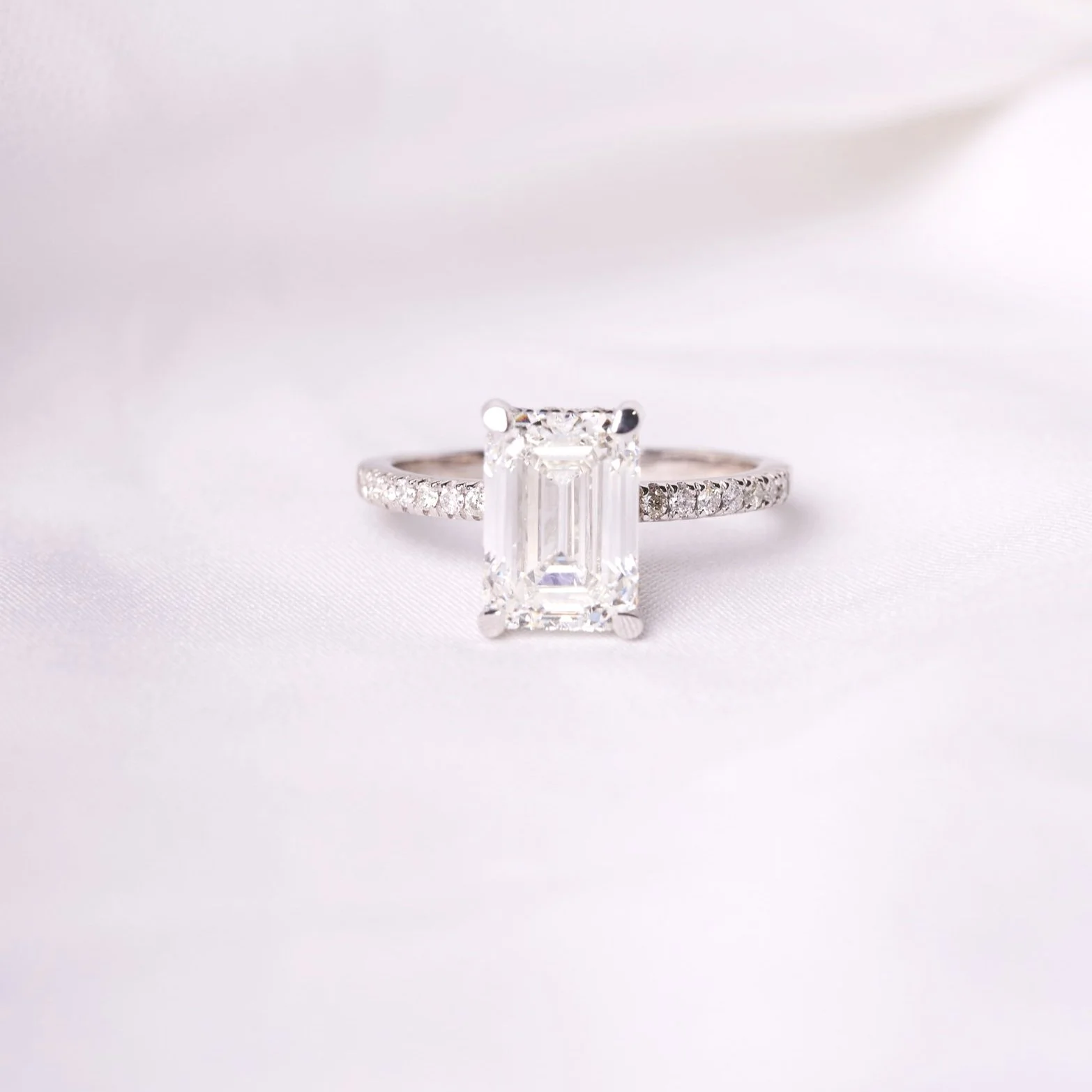 3 Carat Emerald Cut 
