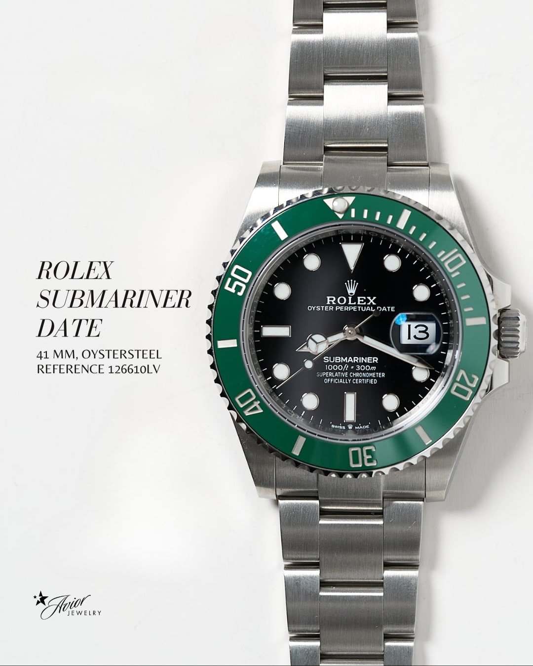 Call it the Starbucks ☕️&mdash;the Rolex Submariner Date 126610LV remains one of the greatest luxury dive watches ever made.

A true icon of Swiss watchmaking, the Rolex Submariner has transcended tool-watch status to become a cultural symbol. Known 