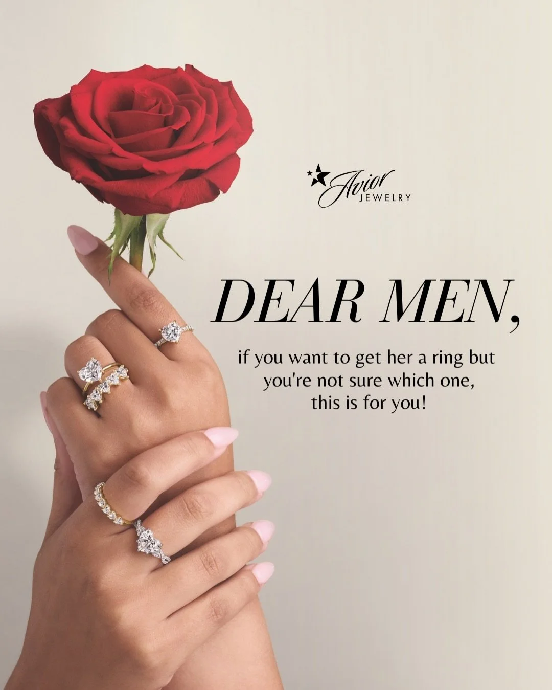 Gentlemen, take notes ✍️
If you&rsquo;re ready to put a ring on it but unsure which one she&rsquo;ll love&hellip;
Start right here. 💍

✨ Visit our Dallas Showroom to explore your options in person and find the right ring for her.
📍13101 Preston Rd,
