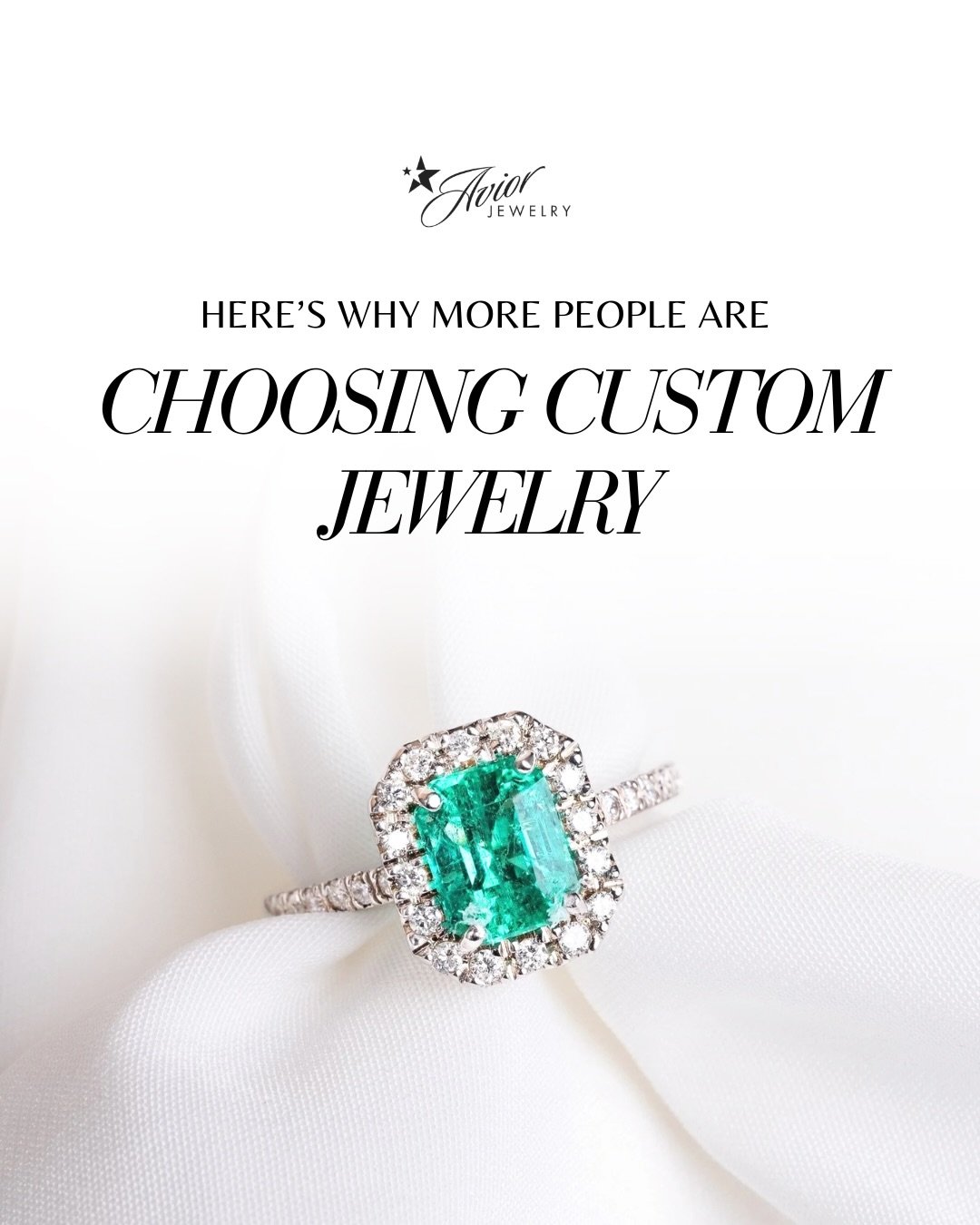 Luxury, at its finest, is personal.

Custom jewelry begins with your vision and is brought to life through expert craftsmanship&mdash;resulting in a piece that is entirely your own. From reimagined heirlooms to designs made from scratch, every detail
