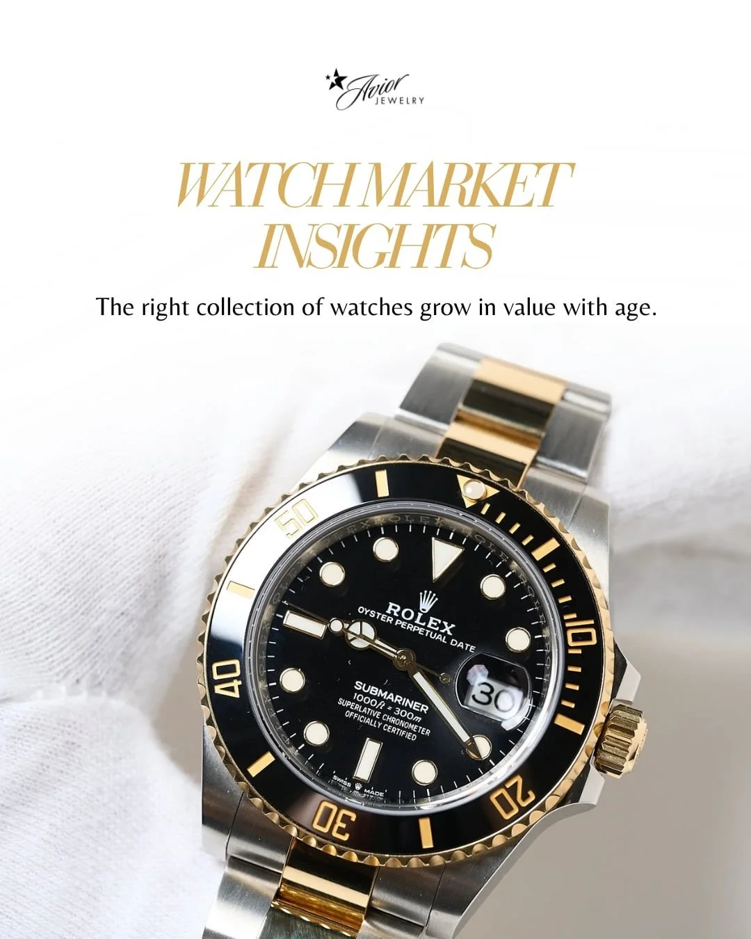 Luxury watches are more than refined accessories&mdash;they are timeless investments. 🕗✨

Crafted with precision, heritage, and exclusivity, pieces from renowned houses like Rolex, Patek Philippe, and Audemars Piguet continue to hold strong value in