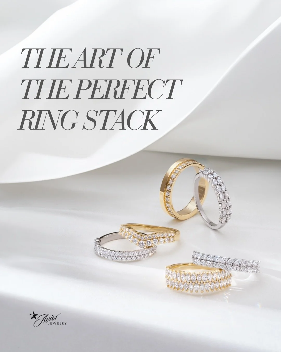 The most beautiful ring stacks aren&rsquo;t the ones with the most diamonds&mdash;they&rsquo;re the ones with the most intention. ✨

A thoughtfully curated ring stack tells a story through design, texture, and craftsmanship. From timeless classics to