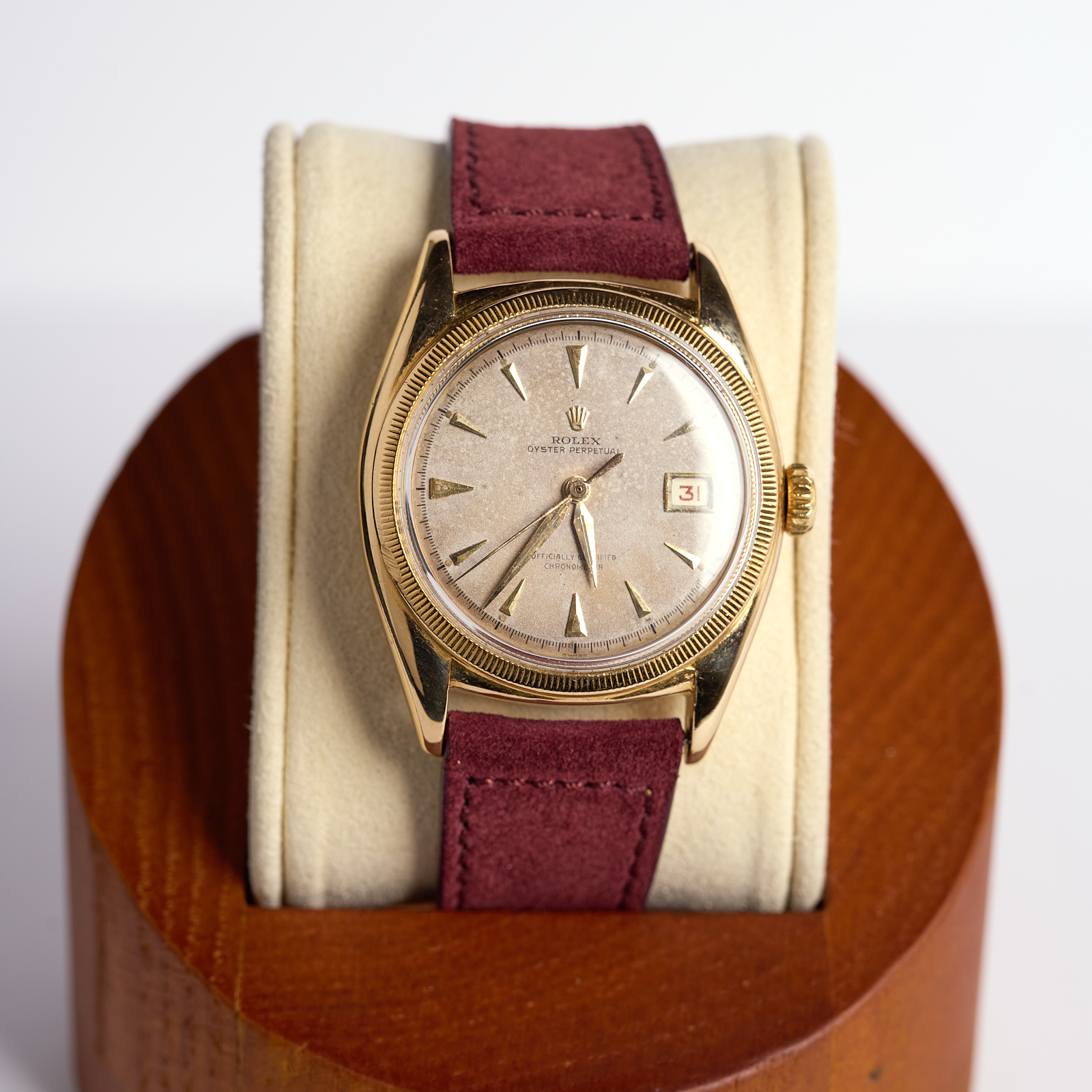 Rolex Oyster Perpetual 6105 18k Yellow Gold 36mm - (1982)