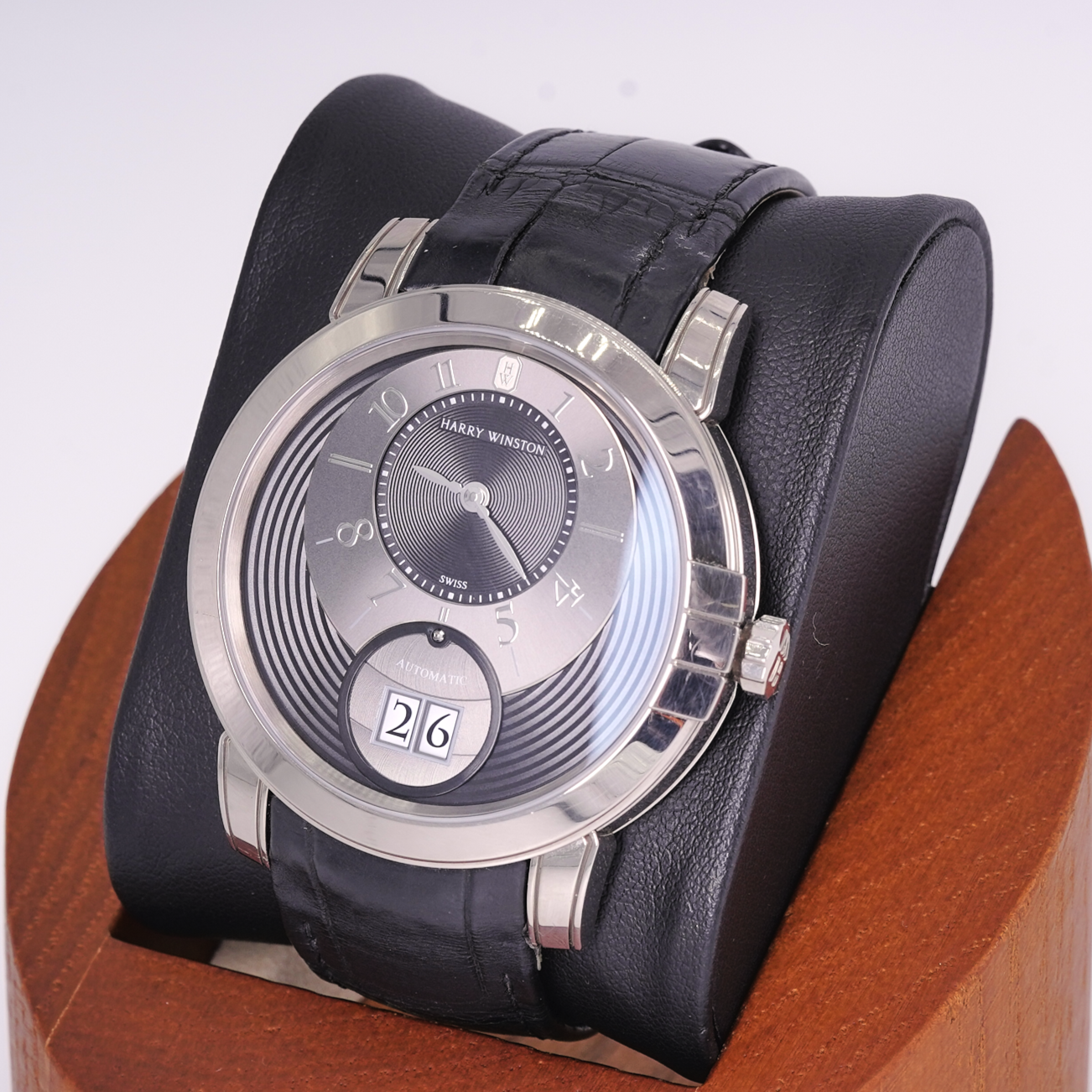 Harry Winston Midnight 450/MABD42W 42mm 18k White Gold | Complete Set (2012)