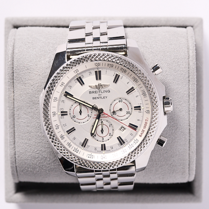 Breitling Bentley Barnato Racing Automatic Chronograph 49mm Men's Watch #A25368 | Full Set