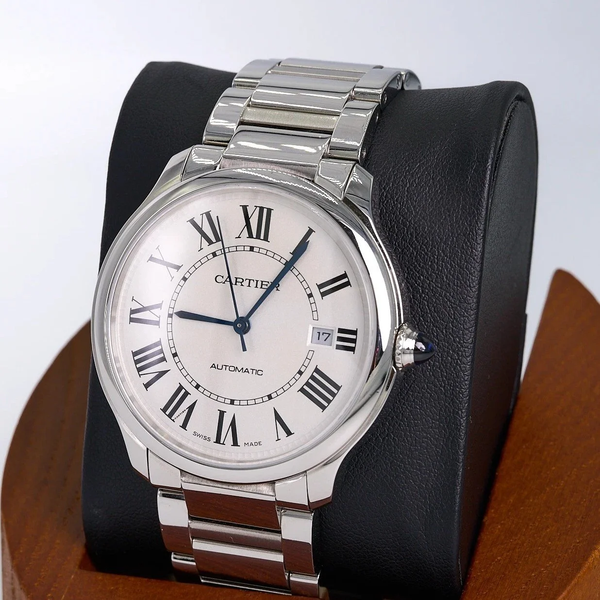 Cartier Ronde Solo De Cartier 36mm Stainless Steel Men's Watch #WSRN0012 Full Set