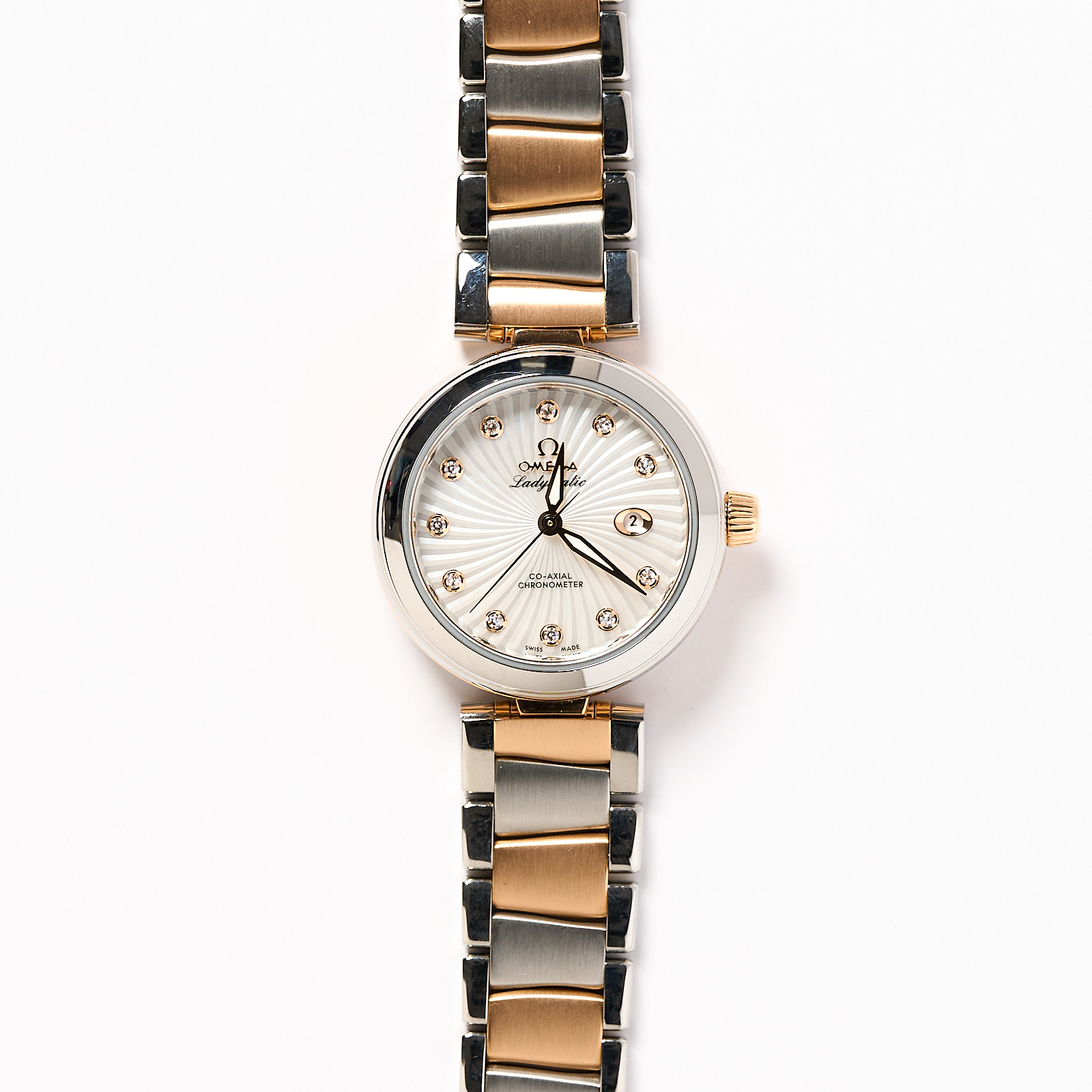 Omega De Ville Ladymatic Steel & Red Gold 34mm - 425.20.34.20.55.001