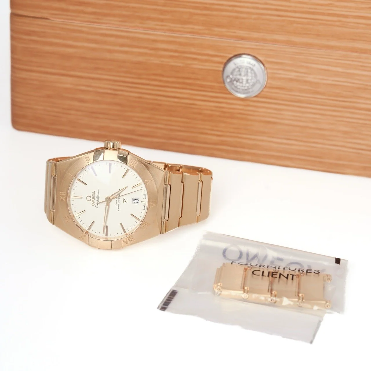 Omega Constellation 18K Yellow Gold 39mm Ref. 131.50.39.20.02.002 Full Set