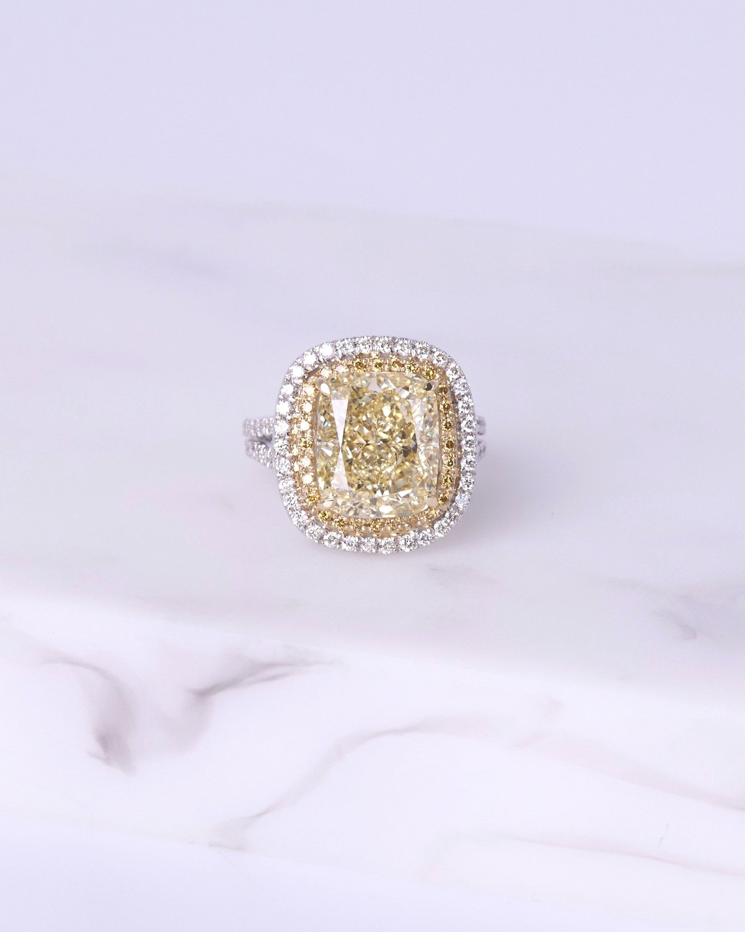 10 Carat Cushion Cut