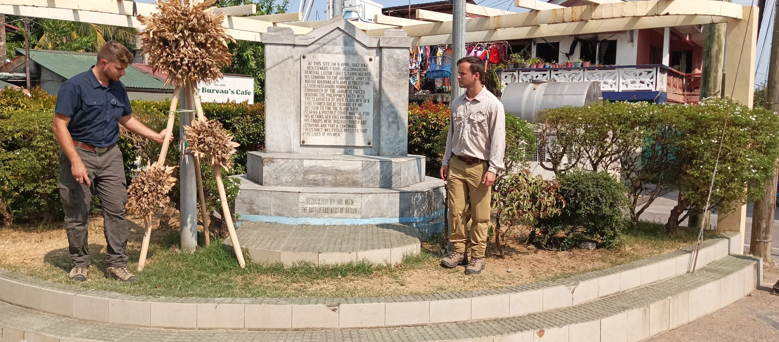 Aggies at King Surrender Marker - Lamao.jpg