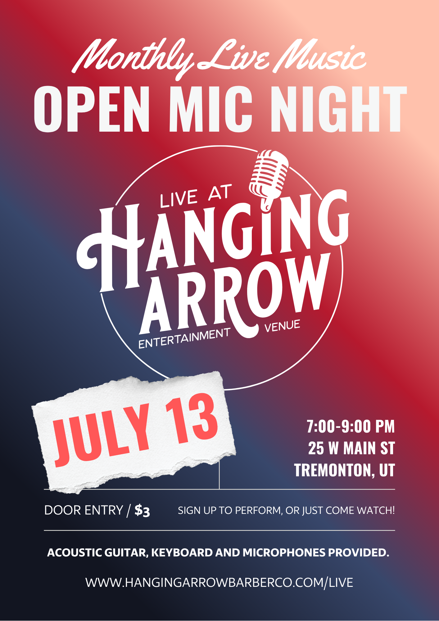 Open Mic Night