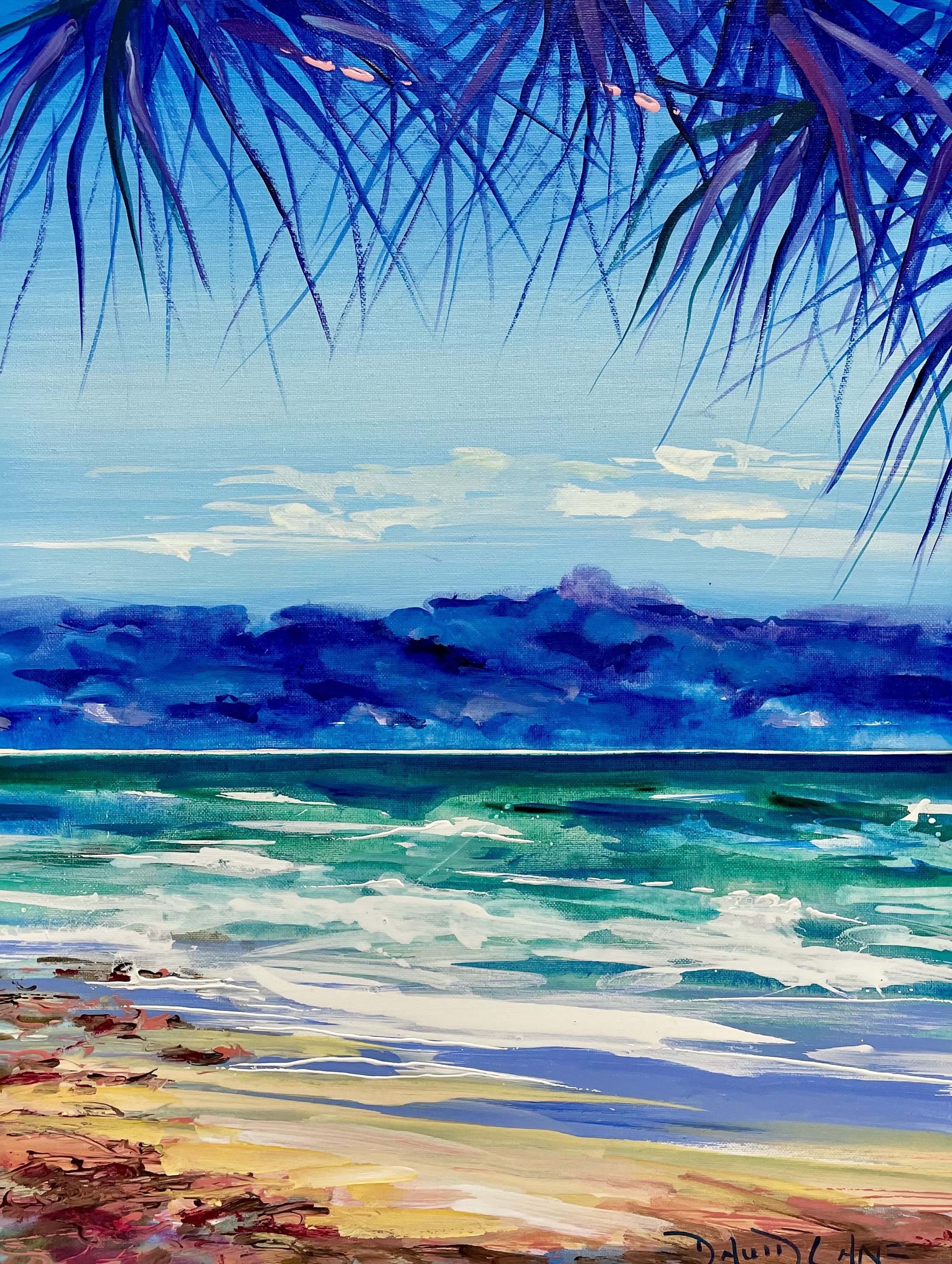 Viridian 600mmx750mm Acrylic on Canvas $1700