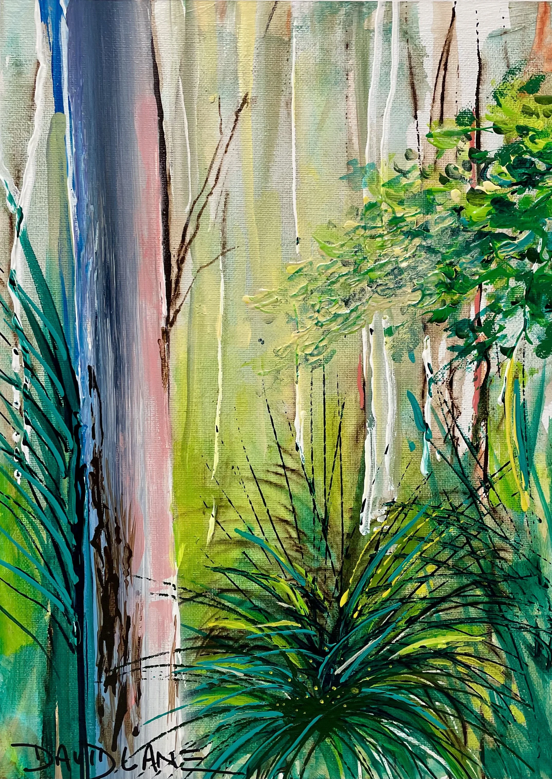 Birdsong 400mmx500mm Acrylic on Canvas $950