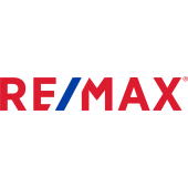 Logo da RE/MAX em cores vermelho e azul