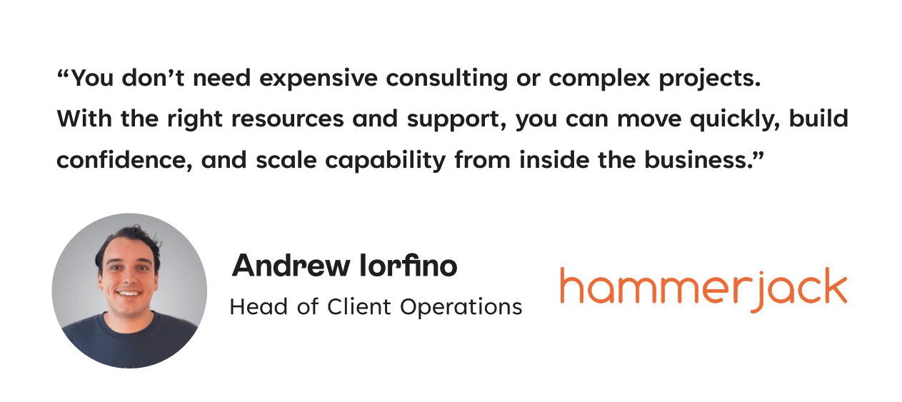 Success story: hammerjack