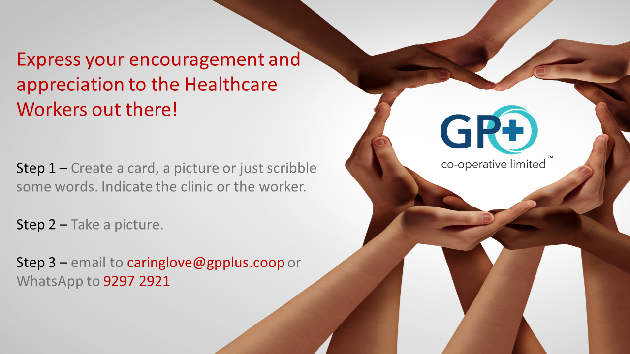 Messages to our healthcare workers that fighting at the front line!