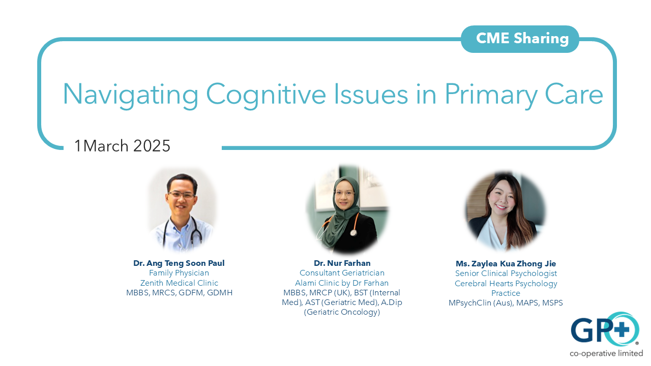 Navigating Cognitive Issues in Primary Care