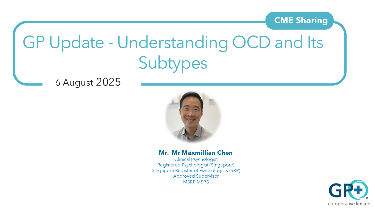 GP Update - Understanding OCD and Its Subtypes