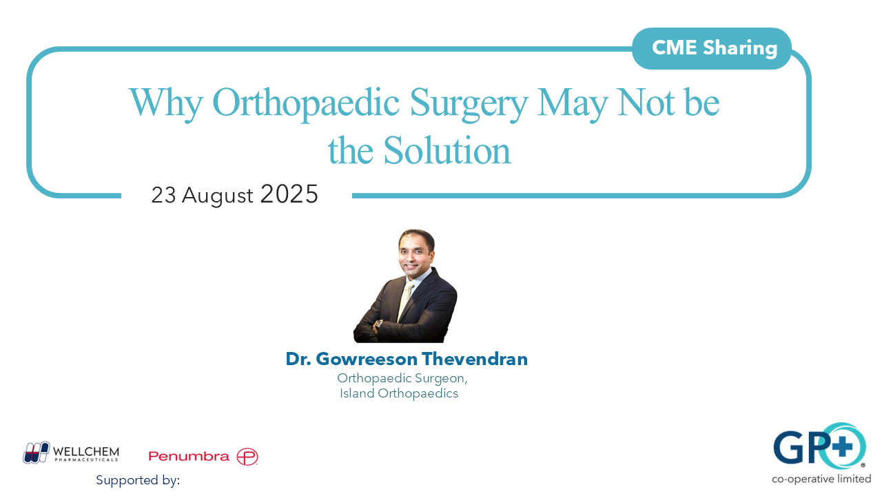 Why Orthopaedic Surgery May Not be the Solution