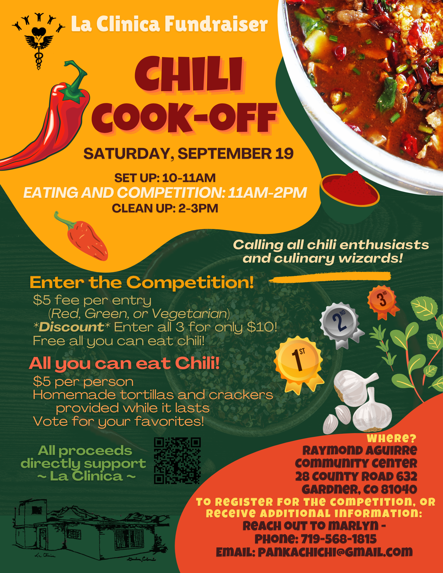Fundraiser: Chili Cook-off! 
