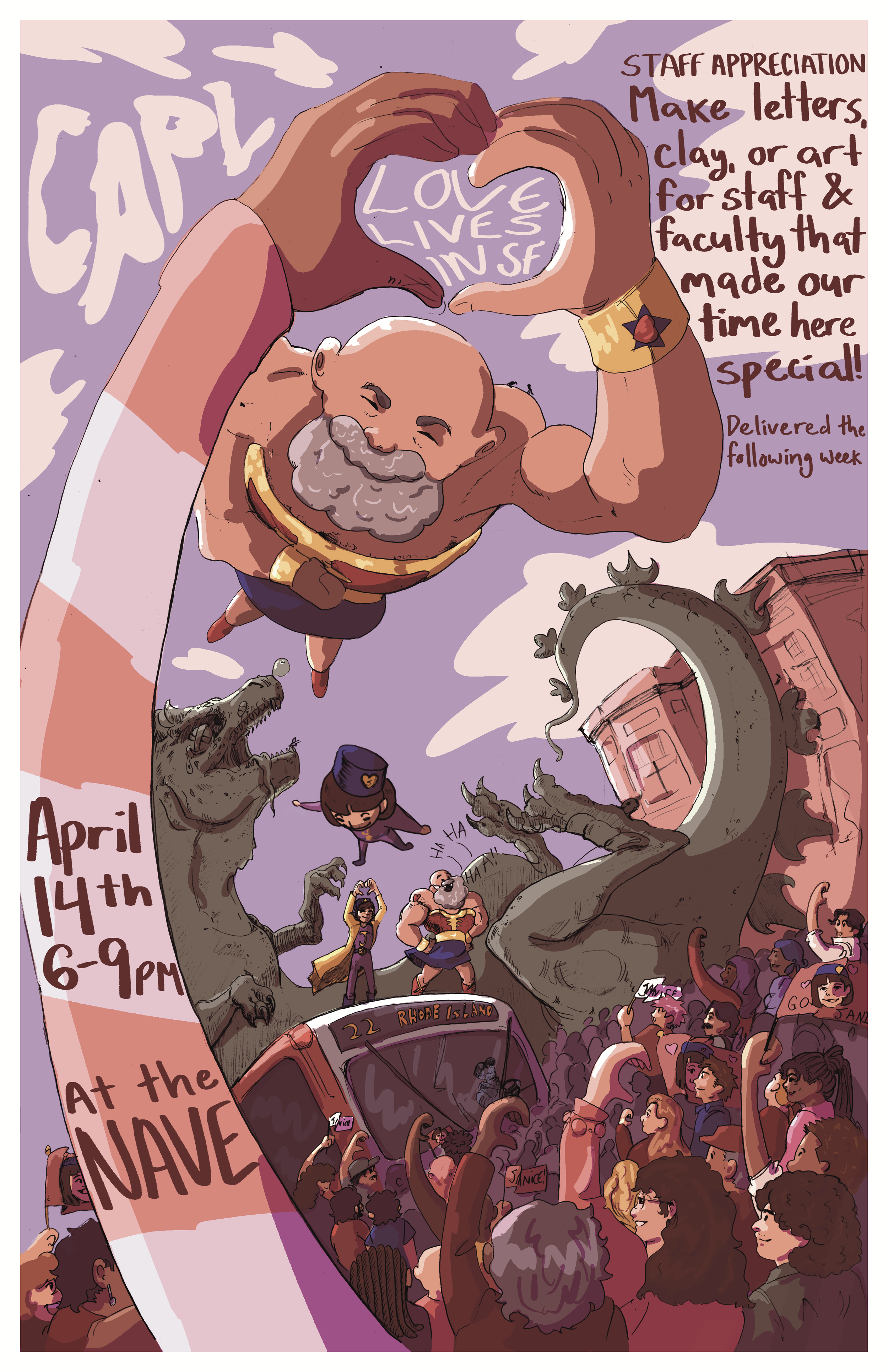 Official colorist for poster
Collaboration with Isaiah Torok