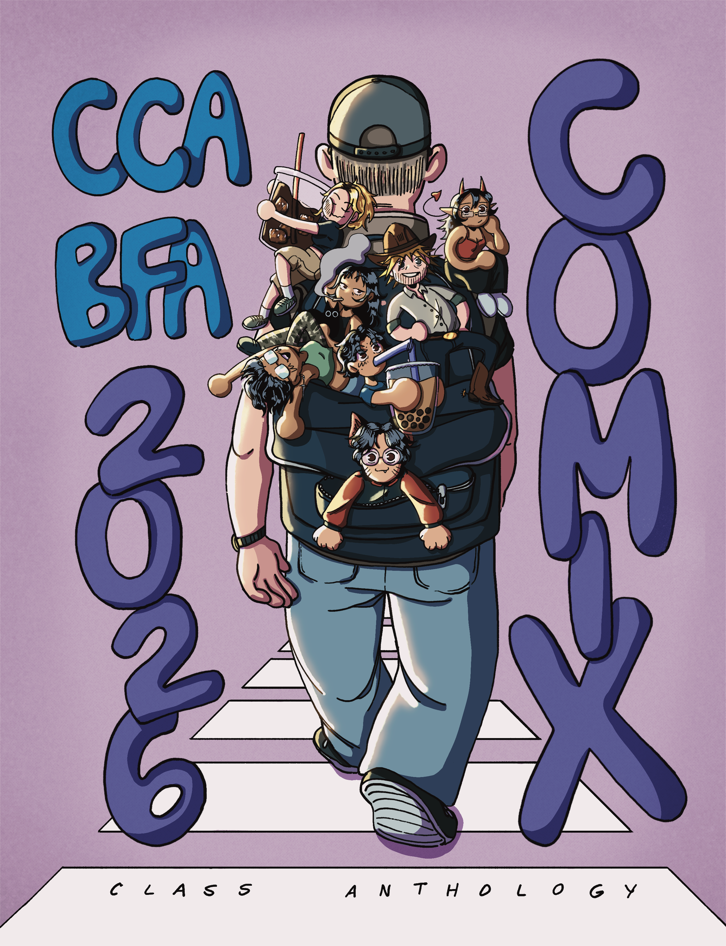 Official colorist for anthology cover
Inks + Lettering: Carly Plante
