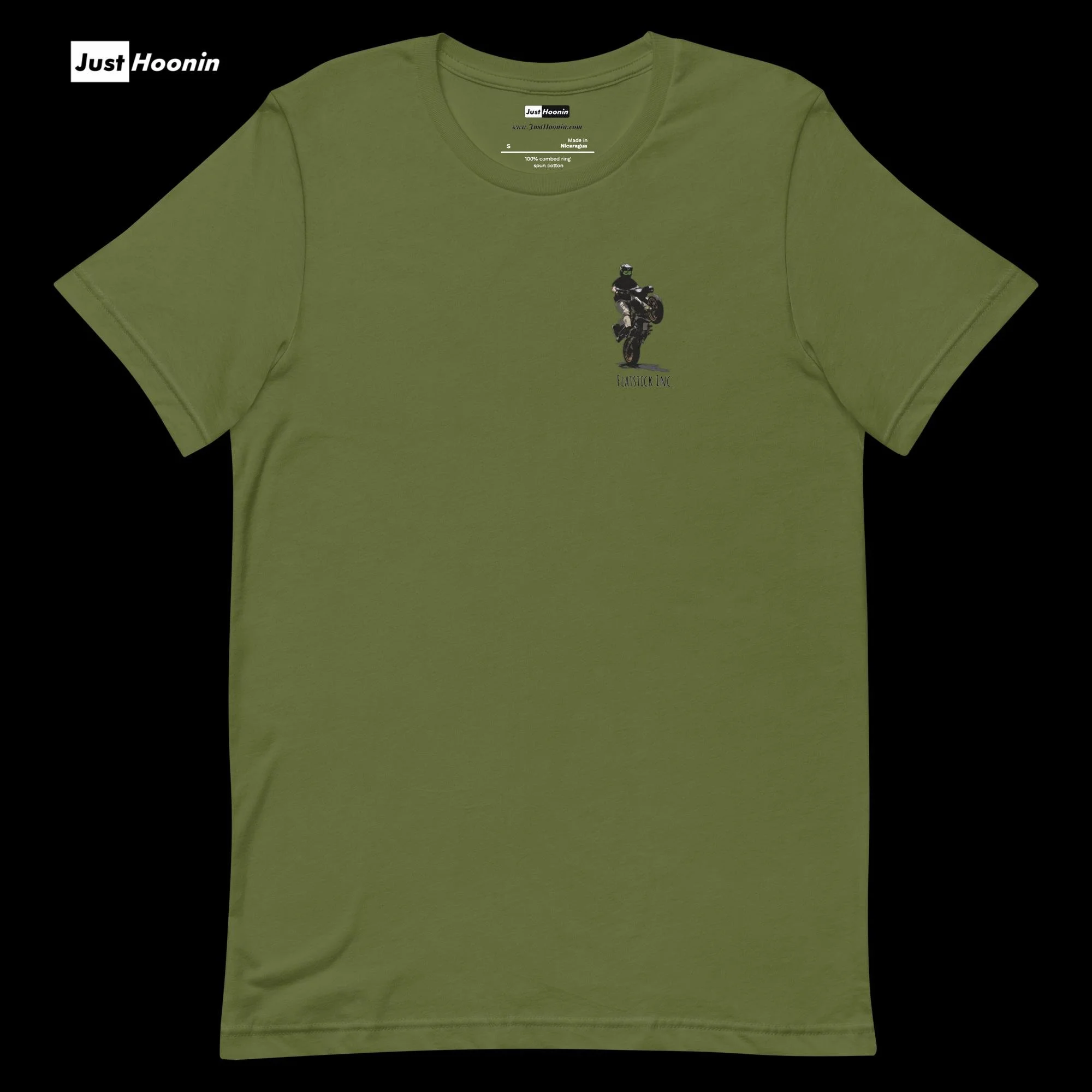 unisex-staple-t-shirt-olive-front-69c59956616dc.jpg