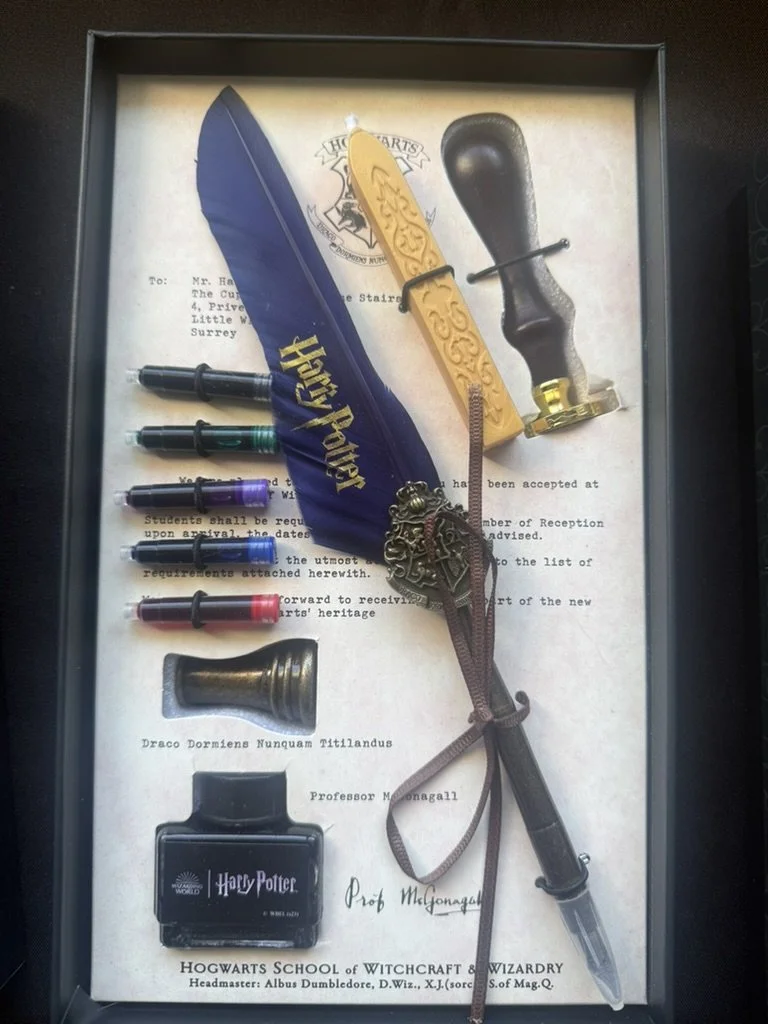 Harry Potter Calligraphy Quill and Wax Sealing set