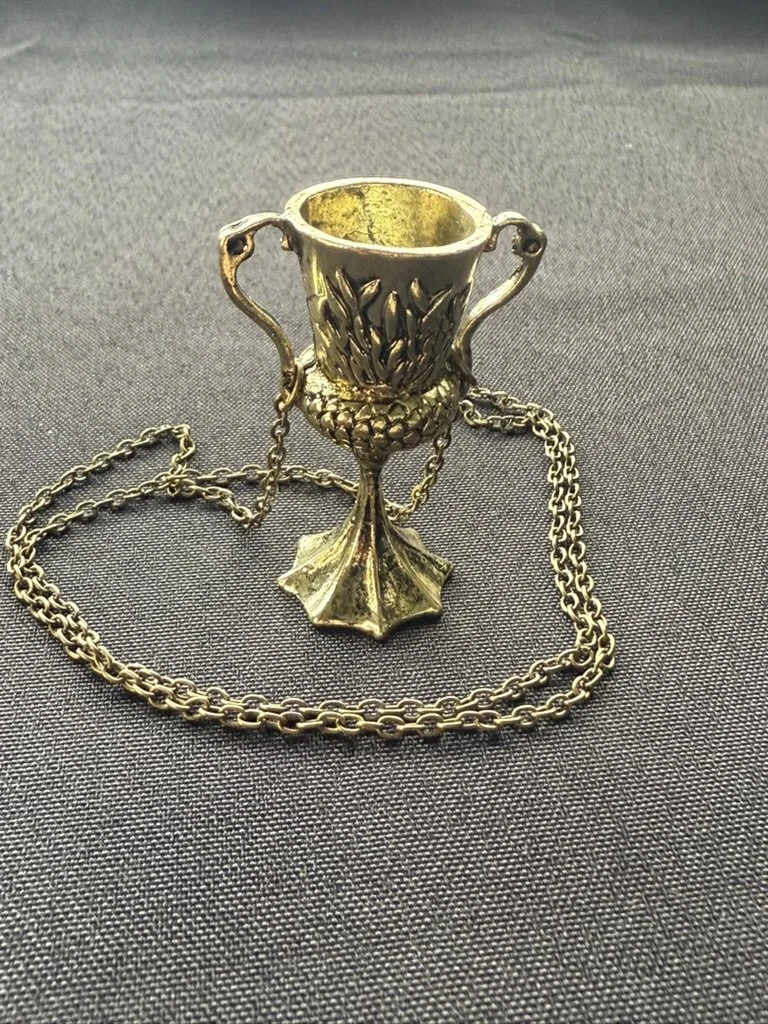 Deluxe Hufflepuff Cup Necklace