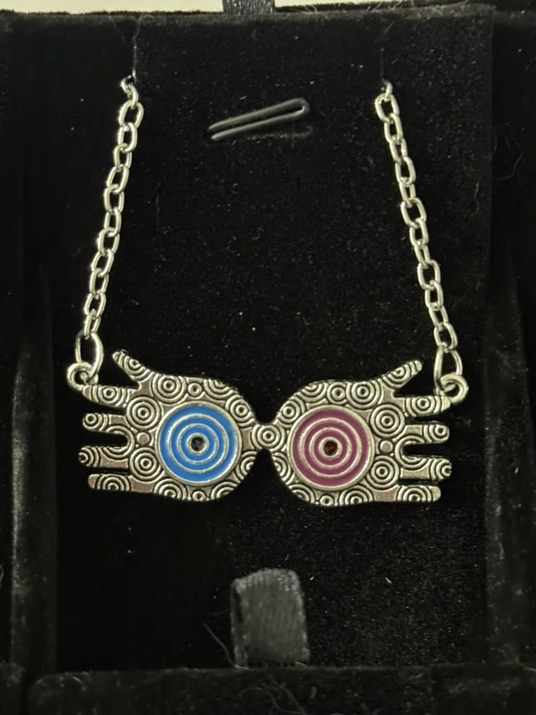 Luna Lovegood Glasses Necklace