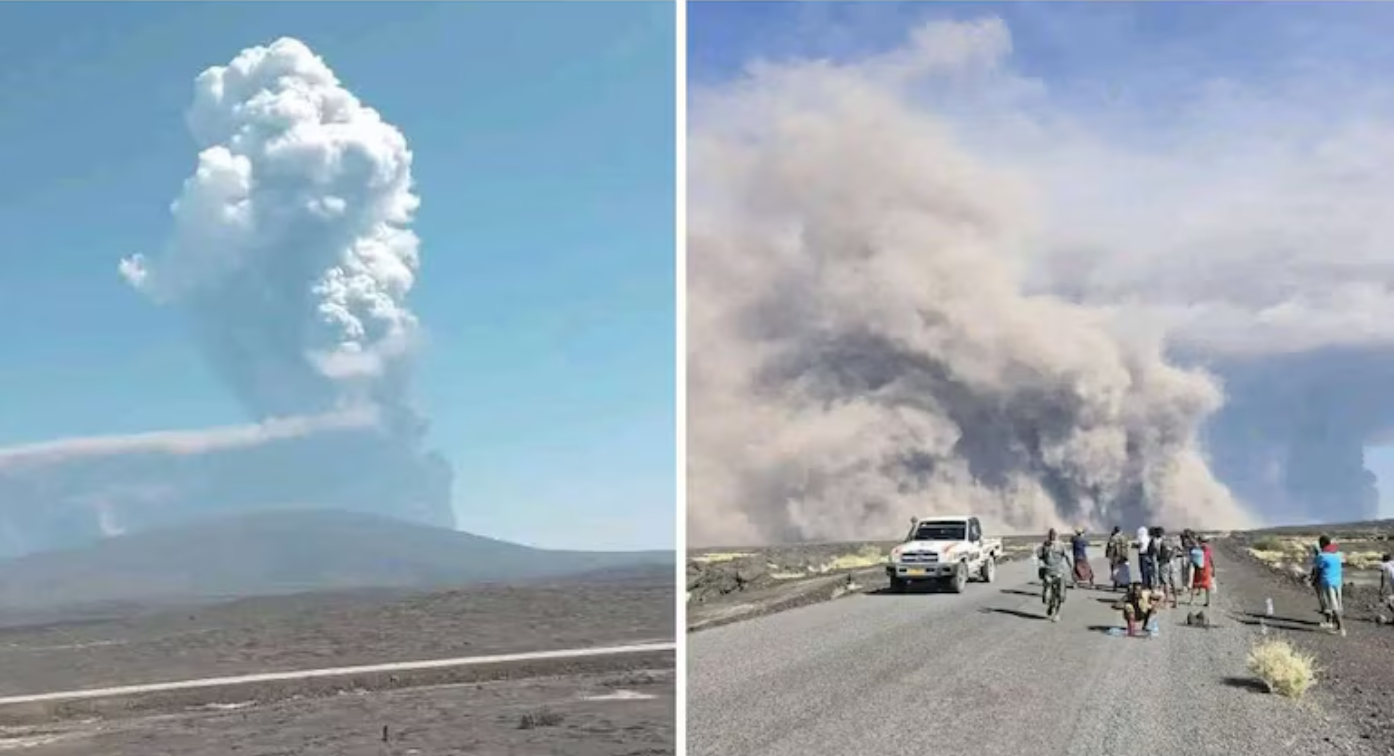 How ash from Ethiopia’s Hayli Gubbi volcano reached India and disrupted global flights | Explained