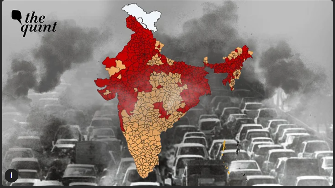 Not Just Delhi: Data Reveals New Pollution Hotspots Emerging Across India
