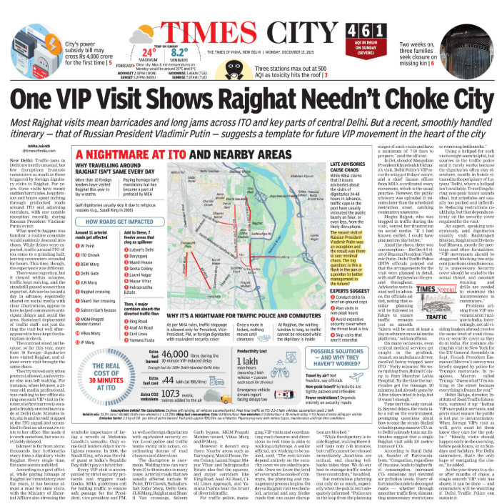 One VIP Visit Shows Rajghat Needn’t Choke City